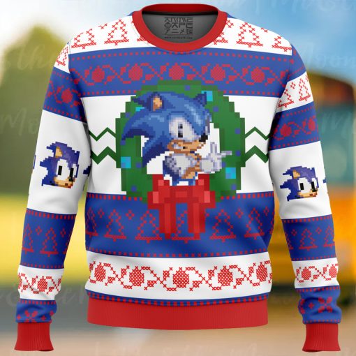 Sonic the Hedgehog Ugly Christmas Sweater