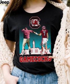 South Carolina Gamecocks Shane Beamer And Spencer Rattler Signatures Shirt