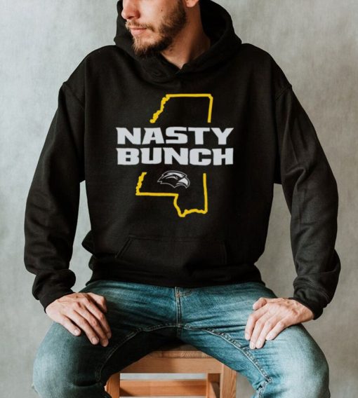 Southern Miss Golden Eagles Nasty Bunch State shirt