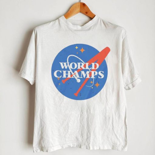 Space NASA Houston Astros World Champs shirt