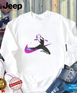 Spider Gwen x Nike Logo Marvel Studios Across The Spider verse shirt