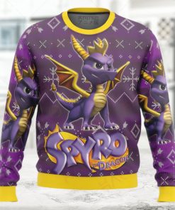 Spyro the Dragon Ugly Christmas Sweater