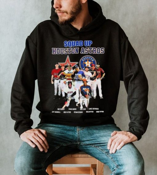 Squad Up Houston Astros Signature Shirt