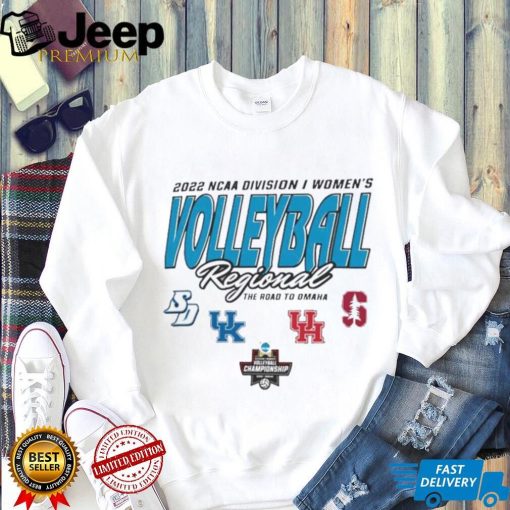 Stanford 2022 NCAA Division I Women’s Volleyball Regional The Road To Omaha Shirt