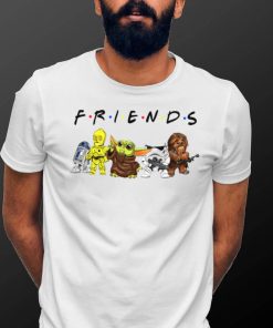 Star War Baby Yoda R2d2 Chewbacca Parappa Bot And Battlefront With Friends shirt