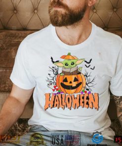 Star Wars Baby Yoda Pumpkin Halloween Shirt Disney Vacation Shirt