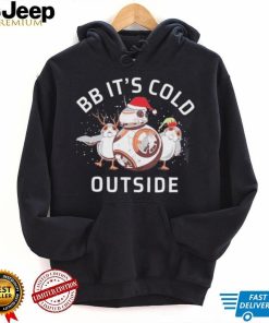Star Wars Christmas Porg BB 8 It’s Cold Outside Shirt