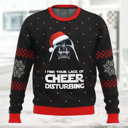 Star Wars Vader Lack of Cheer Ugly Christmas Sweater