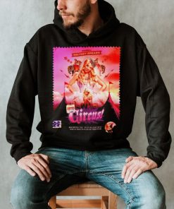 Starring Britney Spears Circus poster shirt