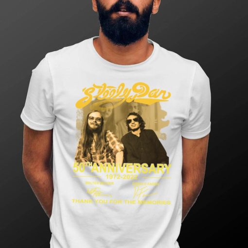 Steely dan 50th anniversary 1972 2022 thank you for the memories shirt