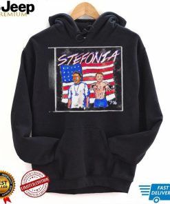 Stefonia American flag shirt