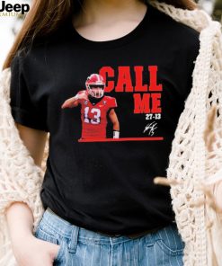 Stetson Bennett Call Me 27 13 Georgia Football Shirt