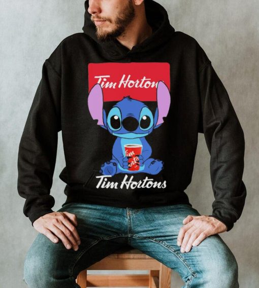 Stitch Hug Tim Hortons Shirt