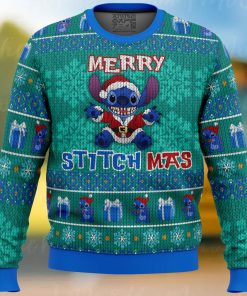 Stitch Merry Stitchmas Ugly Christmas Sweater