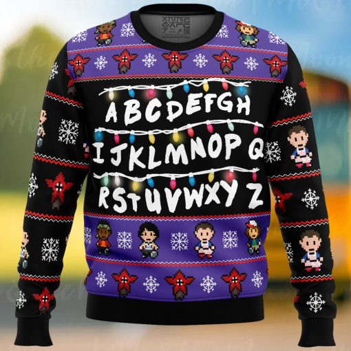 Stranger Things Ugly Christmas Sweater