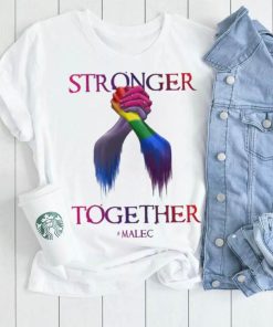 Stronger Together Malec Shadowhunters Lgbtq Shirt