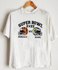 Super Bowl 2022 Cincinnati Bengals vs Los Angeles Rams American football helmet shirt