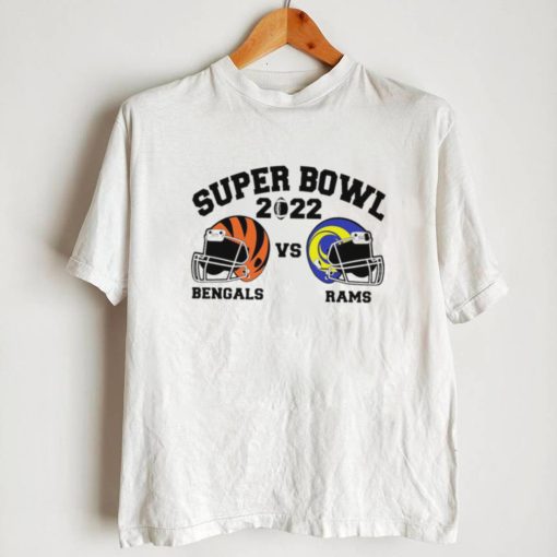 Super Bowl 2022 Cincinnati Bengals vs Los Angeles Rams American football helmet shirt