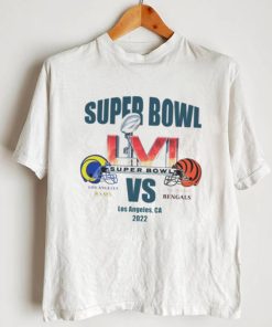 Super Bowl LVI Los Angeles Rams vs Cincinnati Bengals Los Angeles CA 2022 shirt