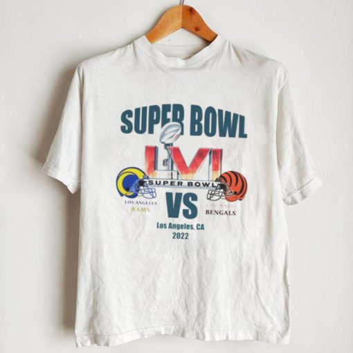 Super Bowl LVI Los Angeles Rams vs Cincinnati Bengals Los Angeles CA 2022 shirt