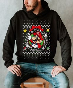 Super Mario Classic Ugly Christmas T Shirt Mario Graphic