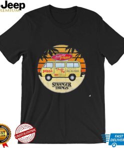 Surfer Boy Pizza Van Stranger Things bus vintage shirt
