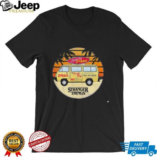 Surfer Boy Pizza Van Stranger Things bus vintage shirt0