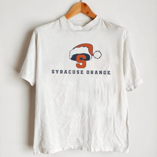 Syracuse Orange Logo With Santa Hat Christmas Shirt