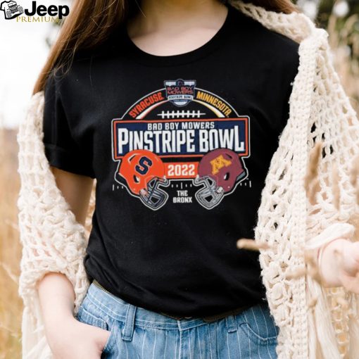 Syracuse Orange Pinstripe Bowl Match up 2022 Shirt