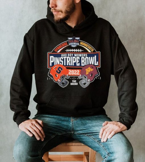 Syracuse Orange Pinstripe Bowl Match up 2022 Shirt