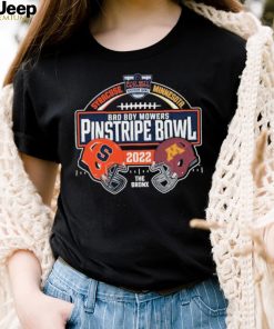 Syracuse Vs Minnesota 2022 Bad Boy Mowers Pinstripe Bowl Shirt