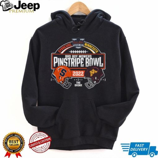 Syracuse orange 2022 pinstripe bowl shirt