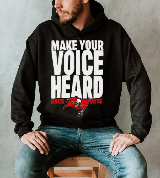 Tampa Bay Buccaneers flag make your voice heard Bucs vote 2022 shirt