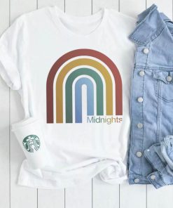 Taylor Swift Midnights Rainbow logo shirt