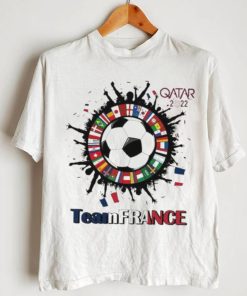 Team France Qatar World Cup 2022 t shirt