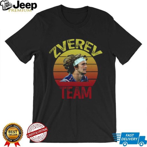 Team Sunset Design Tennis Alexander Zverev shirt