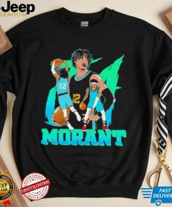 Temetrius Jamel Ja Morant Retro Fanart Shirt