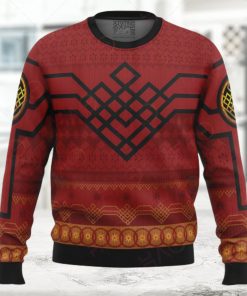 Ten Golden Rings Shang Chi Marvel Ugly Christmas Sweater