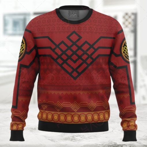 Ten Golden Rings Shang Chi Marvel Ugly Christmas Sweater