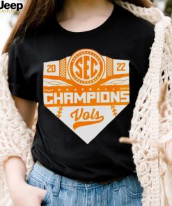 Tennessee Baseball Wins 2022 SEC Regular Season logo shirt