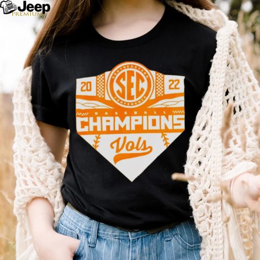 Tennessee Baseball Wins 2022 SEC Regular Season logo shirt