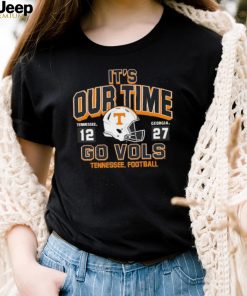 Tennessee Football It’s Out Time Go Vols Georgia 27 12 Tennessee Shirt