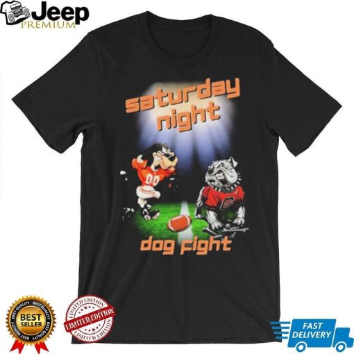 Tennessee Vols Vs Georgia Bulldogs Saturday Night Dog Fight Shirt