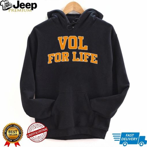 Tennessee Volunteers 2 Hit Tri Blend Vol For Life Shirt