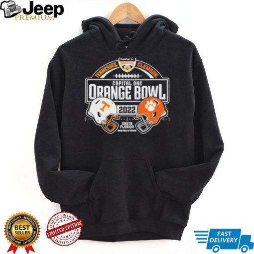 Tennessee Volunteers Vs Clemson Tigers Orange Bowl 2022 South Florida Shirt