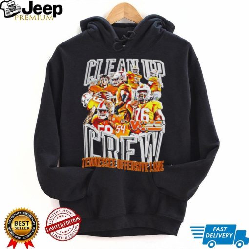 Tennessee VolunteersOffensive Line clean up crew 2022 shirt