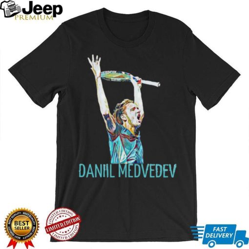 Tennis Player Daniil Medvedev Russian Tennis shirt