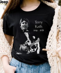 Terry Kath Guitarist Lead Vocals Chicago Band shirt