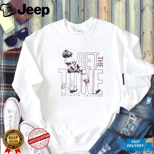 Texas AM Antonio Johnson Set The Tone Signature shirt0