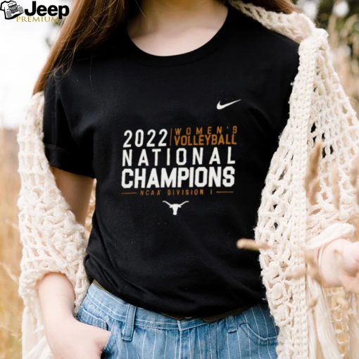 Texas Longhorns Nike 2022 Women’s Volleyball National Champions T Shirt